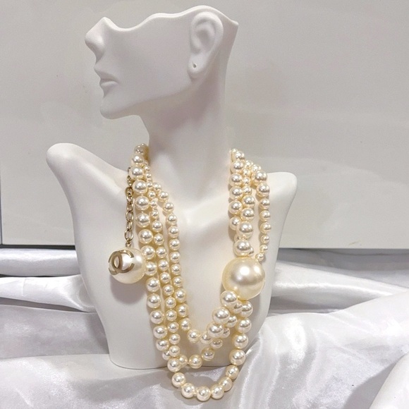 CHANEL Jewelry - Chanel Pearls Necklace